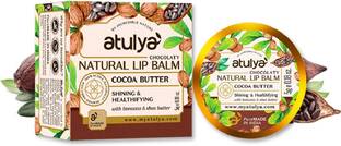 Atulya Cocoa Butter Natural Lip Balm, 5gm Cocoa Butter