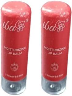 Iba Moisturizing Lip Balm | Nourishes, Softens & Smoothens Lips - Strawberry