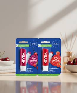 NIVEA Fruity Shine Strawberry, Cherry