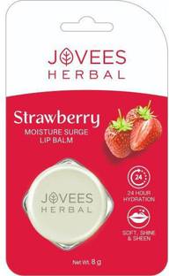 Jovees Herbal Strawberry Moisture Surge Lip Balm-8 g Strawberry