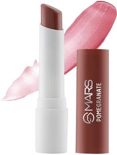 MARS Tinted Lip Balm Enriched with Shea Butter & Cocoa Extract, Repair Chapped Lips 02-POMEGRANATE