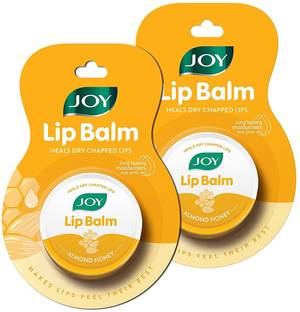 Joy Almond Honey Lip Balm | Goodness of Honey Almond | Lip Repair & Essential Lip Care | Deep Nourishing & Moisturization | All Purpose Lip Balm | Long-lasting Nourished Lips Almond Honey