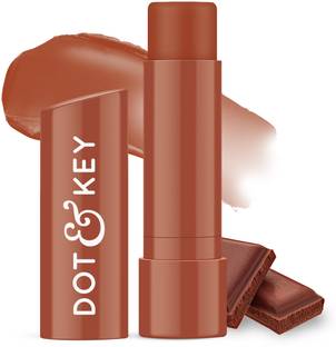 Dot & Key Barrier Repair Hydrating Lip Balm SPF 50 Soft Tinted | Cocoa Nude Chocolate