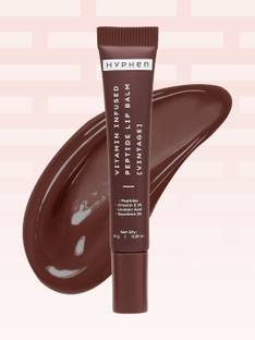 HYPHEN Tinted Lip Balm -Vintage | 1% Vit E, 2% Squalane & Peptide | Brightens Dark Lips Fruity