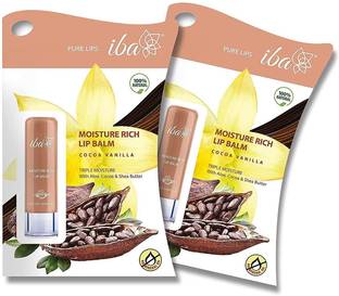 Iba Moisture Rich Lip Balm Cocoa Vanilla