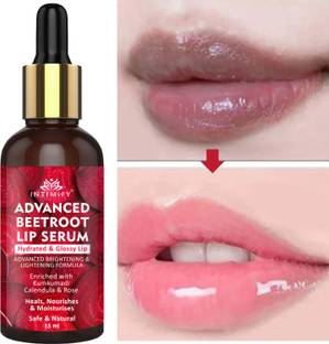 INTIMIFY Beetroot Lip Serum | 12 -Hour Hydration for Dry & Chapped Lips NA
