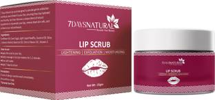 7डेज नैचुरल Lip Balm Scrub For Lightening & Brightening Dark Lips  स्क्रब