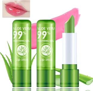 MISTY ALLE 3 Aloe Vera Lipstick Moisturizing Waterproof Color Changing