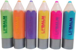 LILLYAMOR CUTE LIP BALM FOR SMOOTH AND DRY LIPS FRUITS