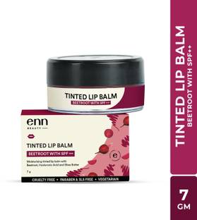 ENN Dark Lips Tinted Lip Balm with SPF++ Made with Beetroot Extracts & Shea Butter Beetroot
