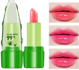 KAIASHA BEST WATERPROOF COLOUR CHANGING LIP BALM PACK OF 1 ALOE VERA