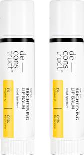 deconstruct Brightening Lip Balm- -1% Vitamin C + 0.1% Resorcinol | SPF 30 | For Dark Lips No Flavour