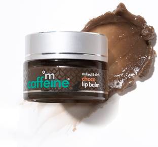 mCaffeine Balm for Dry & Chapped Lips - 24 Hours Moisturization with Cocoa Butter