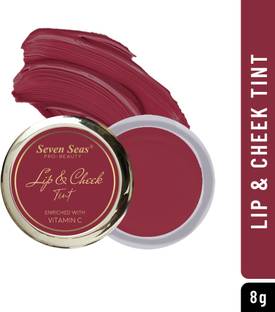 Seven Seas Lips & Cheek Tint With Enriched With Vitamin C Tint With Brush