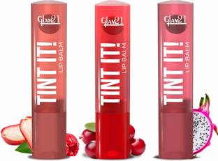 Glam21 Tint it! Lip Balm Hydration & Moisturized Lip Apple,Cranberry & Dragon Fruit Rose Apple,Cranberry & Dragon Fruit