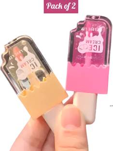 Morbee Ice Cream Lip Gloss (Pack of 2) (Random Colors)01