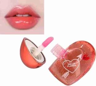 beinina Premium Cute Heart Shape Lip Gloss Lipstick Plumper Moisturizing Hydrating