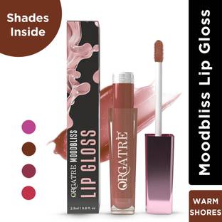 Orgatre Moodbliss Lip Gloss| Instant Shine & Plumped Lips|Hydrating & Non-Sticky Formula