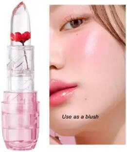 SHAGGY Jelly Flower Moisturizer Colour Changing Lipstick strawberry