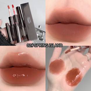 GEGE BEAR Double Headed Lip Glaze Matte and Glossy Duo for Long Lasting Smooth Finish