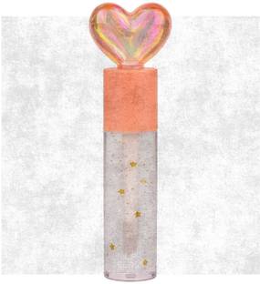 Blushing Babeue Pink Star Gloss with Heart Cap for Smooth & Shiny Lips
