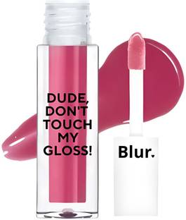 Blur India Dude, Don't Touch My Gloss | Glossy Lip Tint + Oil | Pigmented | Bubblegum Pink