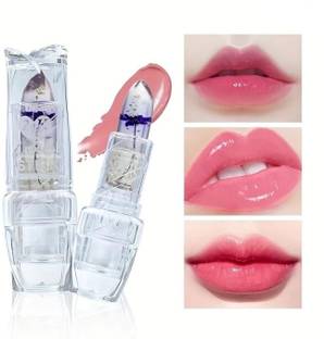 ROODILES Waterproof Moisturizing Crystal Jelly Flower Lip Gloss Lipstick Lip Balm