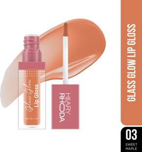 Hilary Rhoda Glass Glow Lip Gloss | Sheer Coverage & High Shine | Juicy & Plump Lips Gloss