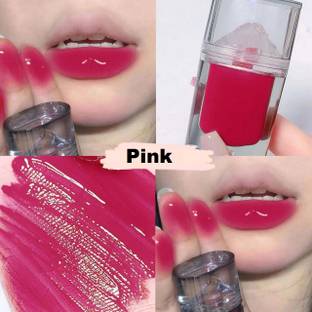 MYEONG Candy Pink Lip Tint Lip Gloss Makeup Long Lasting Cup Water Lip Glaze