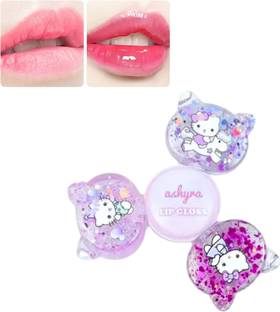 BLUST&FAMME 3-in-1 Fidget Spinner Shaped Lip Gloss with Hydrating Lip Balm for Soft Lips c1