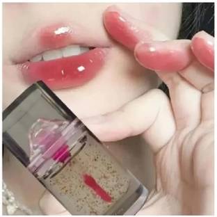 PLUTHERA Lip Glaze Snowy Velvet Mirror Korean Lip Gloss Waterproof (TRANSPARENT)