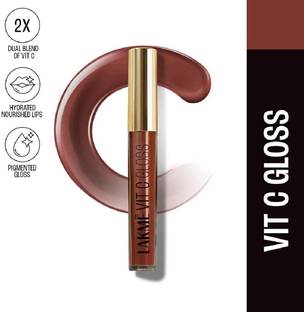 Lakmé SuperglowVIT-C Gloss-CocaBrownC4-2.5ml