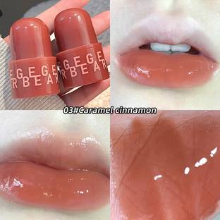 HANASUI Gege Bear High-Shine Lip Gloss – Vibrant Colors & All-Day Hydration