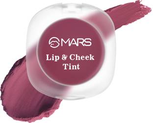 MARS Lip & Cheek Tint for Bold Pop Color | Demi Matte Finish | Dual Function
