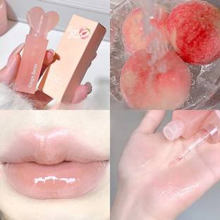 DAIMANPU Gege Bear FDA Approved Long-Lasting Glossy Lip Gloss - Viral & Trending