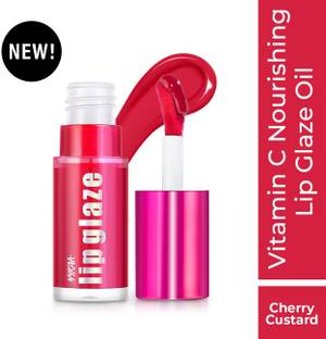 NYKAA Lip Glaze lip oil cherry custard 7ml
