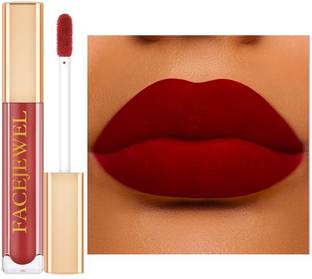 Facejewel Waterprood & Long Lasting Matte Lipgloss Red
