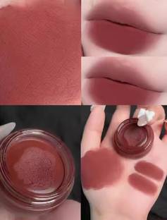 MYEONG 3 in 1 Makeup Muddy Texture Lip Gloss Long Lasting Lip Tint Velvet Matte Lip Mud