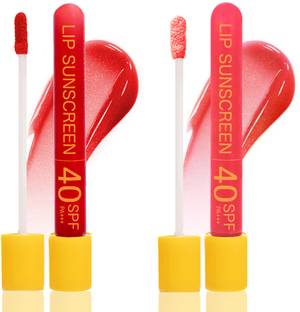 ALANNA Lip Sunscreen Gloss Duo - Redberry & Coral Pink