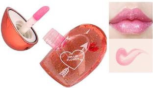 SHAGGY HEART SHAPE LIP BALM Oil Glossy Jelly Water Proof Lip Gloss FRUITY