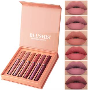 BLUSHIS lipstick set 6- piece (shade A)