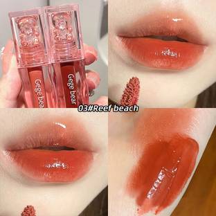 VONGEE Gege Bear Lip Gloss Everyday Natural Glossy Finish Hydrating Non-Sticky
