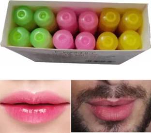 Hidden Beauty Natural Lip Smacker Liquid Lip-Gloss (Pack Of 12)