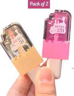 SHAGGY Ice Cream Lip Gloss (Random Colors) pack of 2
