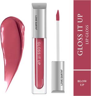 LOVE EARTH Liquid Lip Gloss -Blow Up For Soft & Dewy Lips