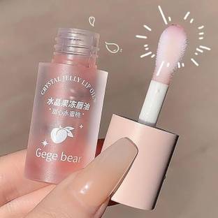 VONGEE Gege Bear Crystal Jelly Lip Oil Hydrating Lip Gloss and Balm for Soft Glossy Lip