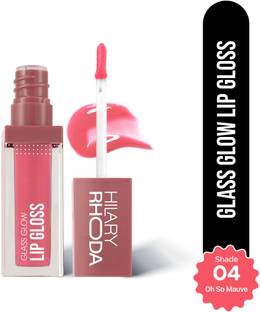 Hilary Rhoda Glass Glow Lip Gloss | Sheer Coverage & High Shine | Juicy & Plump Lips Gloss