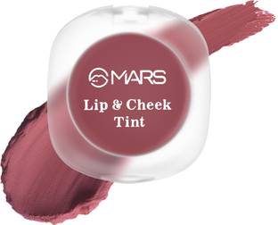 MARS Lip & Cheek Tint for Bold Pop Color | Demi Matte Finish | Dual Function2