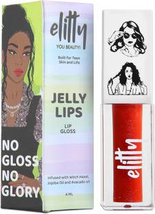 Elitty Lip Gloss For High Shine, Glossy Finish and Hydrating (Pretty Extra)
