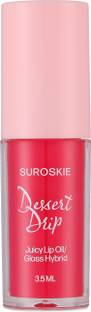 Suroskie Dessert Drip Lip Oil/ Lip Gloss Macaroon Moisture, 3.5ml